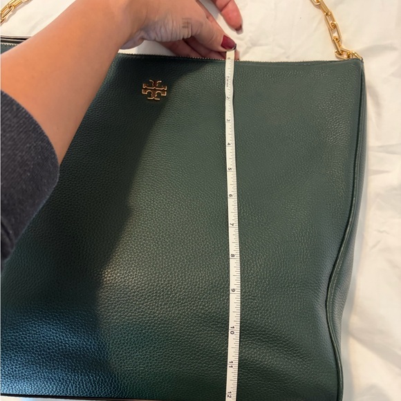 EUC Tory Burch Green Leather Shoulder Bag - Picture 11 of 13